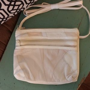 Vintage Cross Body Patchwork Leather Purse